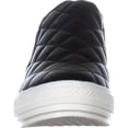 thumbnail image 2 of Womens Wanted Bushkill Quilted Wedge Fashion Sneakers, Black, 2 of 6