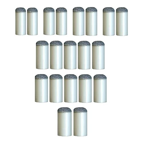 10PCS 13MM SIZE ASSORTED SLIP ON POOL CUE STICK TIPS Outdoor sports SK 
