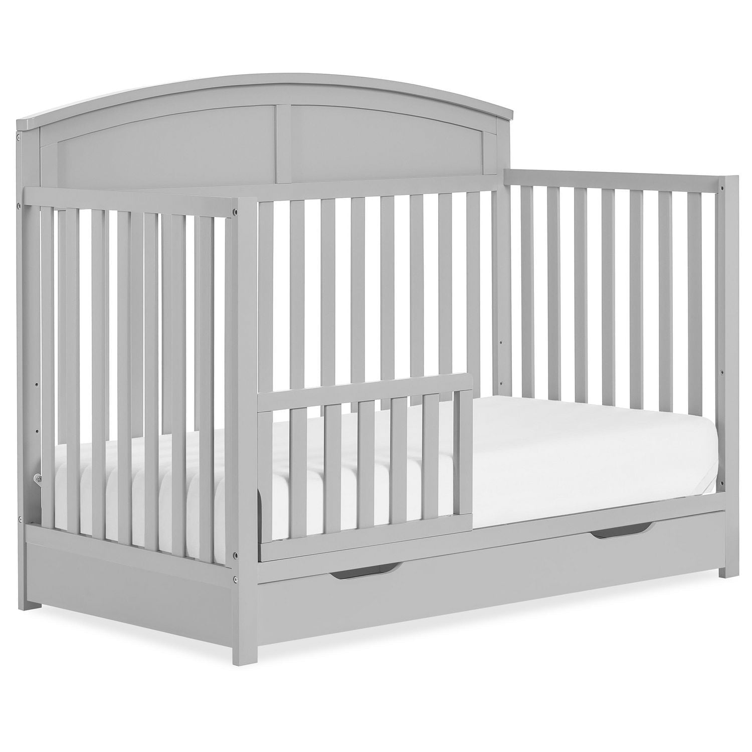 Dream On Me Storybrooke 5 in 1 Convertible Crib with Under Drawer