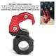 thumbnail image 3 of Gancho de manillar plegable para motocicleta, accesorio Universal para percha de equipaje para casco, 22mm, color rojo, 3 of 8