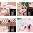 thumbnail image 3 of ZHAOCHENG Esmalte de uñas despegable de 41 colores, de secado rápido, de larga duración, para mujeres y niñas, 2 unidades, S25, verde militar, 3 of 5