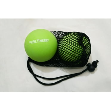 Rollit Therapy Pair of 2.75 inch (Intermedius) Soft Rubber Massage Balls