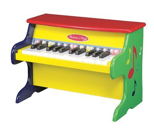 Melissa &#38; Doug Learn-To-Play Piano With 25 Keys and Color-Coded Songbook