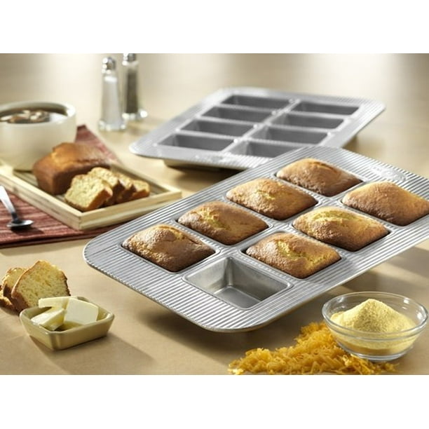 USA Pan Mini Loaf Pan 8 Well