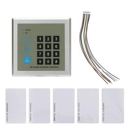 RF-Card Password Keyboard Access Control System Device Machine Safety ...