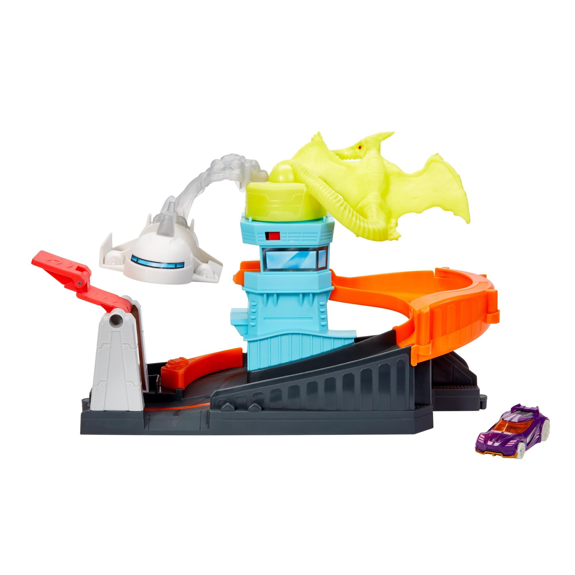 Hot Wheels City Gator Garage Attack Stunt Toy Playset with Hot Wheels City Gator Garage Attack Stunt Toy Playset with