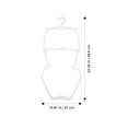 thumbnail image 2 of CTIRCHIU 5Pcs Kids Swimsuit Hanger White Plastic for Clothing Display Changing Room, 2 of 7