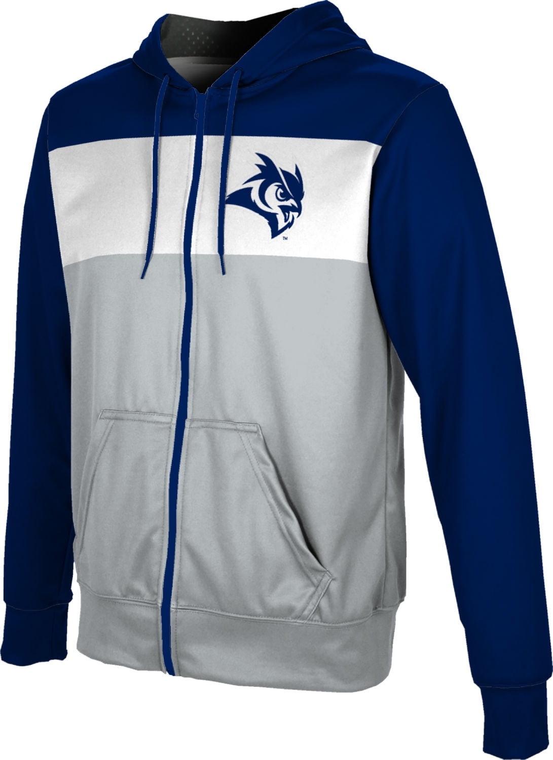ProSphere Rice University Boys Full Zip Hoodie Prime