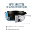thumbnail image 4 of All-Clad D3 Stainless 3-ply Bonded Cookware Set, Nonstick 10 piece Set, 4 of 8
