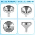 thumbnail image 5 of Mini Funnels Set Stainless Steel Urn Funnel Filler Kit for Cremation Jewelry Ashes y11744, 5 of 8