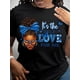 thumbnail image 1 of Empowering Women's Black T-Shirt with "It's the Self Love for Me" & Cartoon Print - Breathable, Crew Neck, Short Sleeve, Machine Washable - Perfect for Casual Outfits, Cute T Shirts, 1 of 6