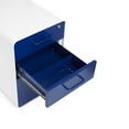thumbnail image 2 of Poppin White Stow 3-Drawer Vertical File Cabinet With Lock, 2 of 5