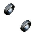 thumbnail image 4 of Maytalsory Unique Vintage Steel Ring Suitable For All Genders Metal Ring For Men Gifts For Friends Vintage Rings Antique silver 13 2Set, 4 of 6