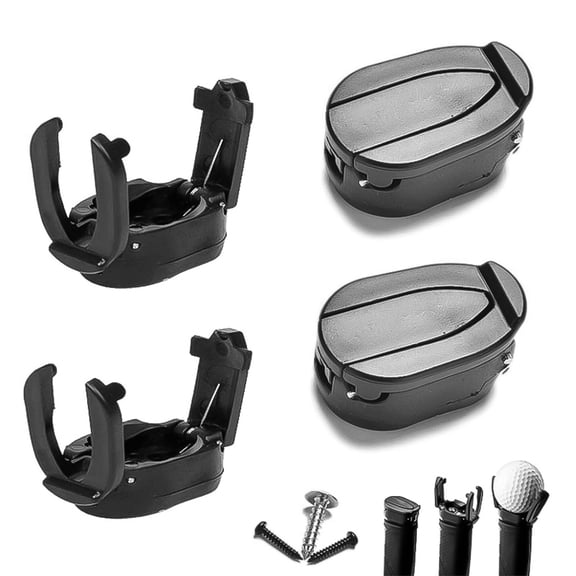 Golf Ball Retriever for Putter Piker Upper4 Pack Suction Cup Ball Grabber Tool with Screws Foldable