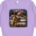 thumbnail image 3 of Inktastic Bull Riding Toddler Sweatshirt, 3 of 4