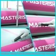 thumbnail image 3 of Inflatable Gymnastics Mat Air Track Tumbling Mat Kid/Home/Yoga/Floor/Cheerleading/Water with Electric Air Pump 10ft airtrack home gym gymnastics equipment yoga mat, 3 of 4