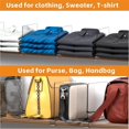 thumbnail image 4 of Closet Transformation Magic! Cq 4 - Pack Acrylic Shelf Dividers - Ultimate Organizers for Wood Cupboards, Perfect for T - Shirts, Bags & Handbags, 4 of 9