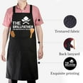 thumbnail image 4 of sidao Funny Kitchen Apron for Women, Baking Cooking BBQ Chef Apron with 2 Pockets, Birthday Mothers Day Housewarming Gifts Ideas for Wife Mom Grandma, 4 of 6