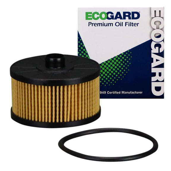 ECOGARD X10570 Premium Cartridge Engine Oil Filter for Conventional Oil Fits Smart Fortwo 0.9L 2016