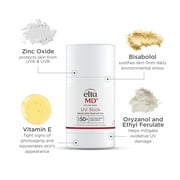 EltaMD UV Stick Sunscreen for Face and Body, Mineral SPF 50+ Face Stick Sunscreen with Zinc Oxide, Travel Size, 1.3 oz