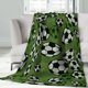 thumbnail image 2 of LHSHID Flannel Fleece Blanket American Football Field Green for Bedroom Couch Travelling Comfortable All Season Air Conditioning Blanket for Adult Chidern 30x40in, 2 of 6