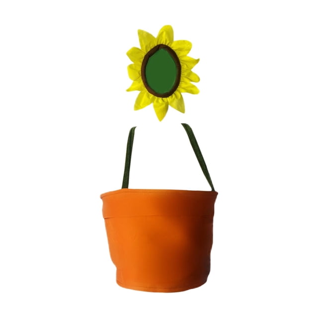 Disfraz de cosplay de maceta de flores, cómodo disfraz de dibujos animados para fiestas temáticas y vacaciones. para adultos