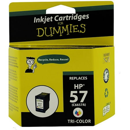 For Dummies - Remanufactured 57 Tri-color Inkjet Cartridge (C6657AN)