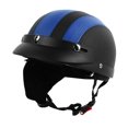 thumbnail image 1 of Casco de Motocicleta Casco Retro de Motocicleta Casco de Media Cara de Cuero de PU Casco Deportivo para Motocicleta Casco de Scooter Casco de Verano Transpirable Medio Casco ANGGREK  Otros, 1 of 8