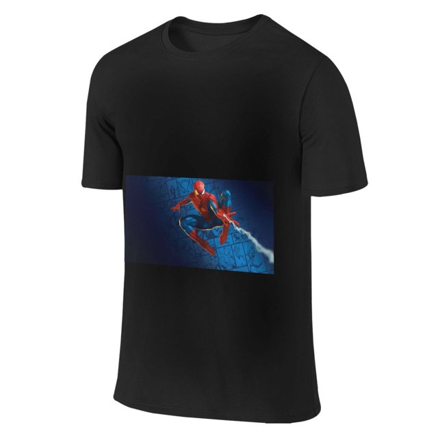 Spider-Man Men's Reversible Short Sleeve T-Shirt 150g