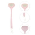 thumbnail image 3 of Unique Bargains 1 Pc Long handle Bath Brush Body Scrubber for Bathroom 16.14"x4.72"x1.57" Pink, 3 of 6