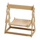 thumbnail image 2 of Cesta de interior para gatos, hecha de madera, fácil de montar, hamaca para mascotas, cesta para conejos, cachorros, animales pequeños, gatitos, conej, 2 of 9