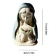 thumbnail image 3 of Luz nocturna de la Virgen María | Lámpara de oración católica LED, estatua de resina resistente | Ideal para el altar doméstico, la habitación infantil y, 3 of 8