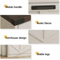 thumbnail image 5 of Vabches Shoe Storage Cabinet with 3 Flip Drawers & 2 Drawes for Entryway, Freestanding Narrow Shoe Rack Organizer for Hallway, Closet, 5 of 9