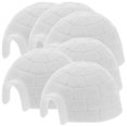 thumbnail image 2 of 6Pcs Simulated Decor Children Toys Polar Model Igloo Figurine for Kids Polar Children Toys, 2 of 2