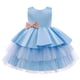 thumbnail image 4 of Vestido de princesa para niños, vestido de malla abullonada, vestido para niñas, vestido de cumpleaños para niñas de flores, 4 of 5