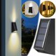 thumbnail image 1 of Ganfancp Lámpara Solar Exterior Lámpara de Pared Patio Exterior Decoración Villa Exterior Pared Jardín Disposición Pared Lavado Focos Ofertas Flash Liquidación 1X Luz de Jardín, 1 of 7