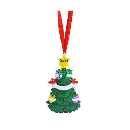 

Ruanlalo Christmas Pendant Christmas Pendant Bright Color with Lanyard Resin Christmas Tree Hanging Ornament Pendant for Party