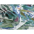 thumbnail image 3 of Ambesonne Botanical Quilted Bedspread Set 3 Pcs, Nature Love Leafy Print, King, Green Teal and Blue, 3 of 4