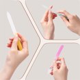 thumbnail image 4 of 6PCS Glass Nail File Set, Double Sided Nail Buffer with PVC Case, Reusable Manicure Tool, 4 of 14