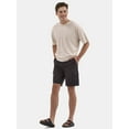 thumbnail image 4 of No Boundaries Men's & Big Men's Twill Long Cargo Shorts, 9" Inseam, Sizes XS-5XL, 4 of 5