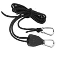 thumbnail image 4 of Cuerda de polea de luz 1/8 Tienda de nailon Colgador de trinquete Cuerda de luz LED de acuario ajustable para el hogar al aire libre AweSitey HA003114-00, 4 of 6