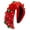 Red, variant on Wancir Christmas Headband for Women Beaded Christmas Tree Knotted Headband Red Green Jeweled Crystal Xmas Hairband Headwear Christmas Decorations Hair Accessories Gifts