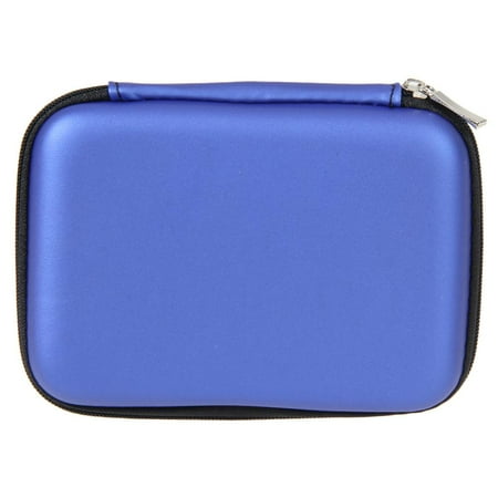 Yucurem 2.5-inch hard disk package headset bag bag multi-function mobile power package EVA Pouch (Blue)