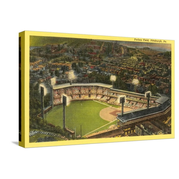 Art.com Forbes Field, Pittsburgh, Pennslyvania Stretched Canvas Print Wall Art, 24" x 16"