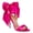 Fuchsia, variant on XYD Women Elegant Open Toe Ribbon Sandals Lace Up Stiletto High Heels Evening Club Dress Shoes Size 10 Fuchsia