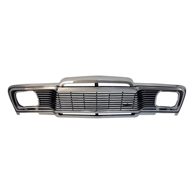 Crown Automotive Grille J5465070 Remplacement OE; Chrome; Plastique