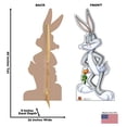 thumbnail image 2 of Advanced Graphics 2483 60 x 26 Po Bugs Bunny - Looney Tunes Support en Carton, 2 of 4