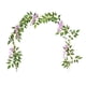 thumbnail image 4 of Guirnalda de flores artificiales de vid, guirnalda de flores de seda, guirnalda de hojas verdes colgantes Violeta, 4 of 9