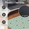 thumbnail image 2 of XMXT Non-Slip Gaming Mouse Pad, Vintage Geometric Prints Mousepad Computer Keyboard Mats Desk Pads Office Decor Accessories, 15.8"x29.5", 2 of 8