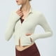 thumbnail image 1 of Chaquetas y abrigos casuales con capucha de manga larga para mujer, traje de entrenamiento de manga larga, cuello alto, doble bolsillo, abrigo de yoga, cremallera de doble cabeza, abrigo deportivo par, 1 of 6